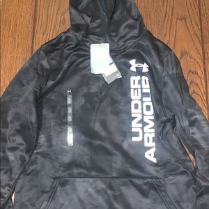 Two boys size 14(xl) under armour hoodies